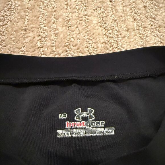 Mens Under Armour Black Cut Off Tank Top - Picture 5 of 6